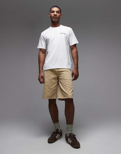 Dickies – Naturvita jeansshorts med ledig passform, 13 tum, 2 av 5