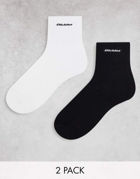 Dickies - New Carlyss - Multipakke med 2 par sokker i sort og hvid - view 1