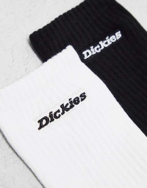 Dickies – New Carlyss – Socken in Schwarz und Weiß im 2er-Pack, 2 von 4