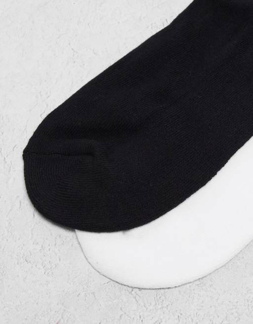 Dickies – New Carlyss – Socken in Schwarz und Weiß im 2er-Pack, 3 von 4