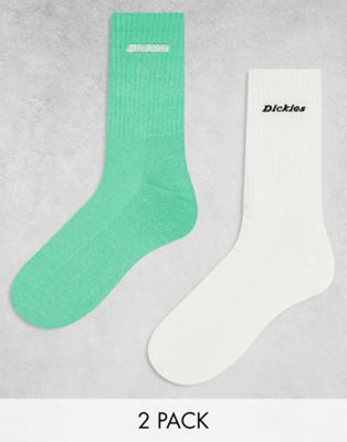 Dickies new carlyss socks 2 pack multipack in green