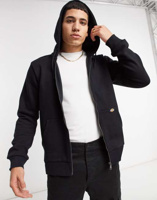 Dickies New Kingsley zip up hoodie in black