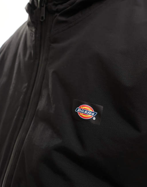 Dickies new sarpy hooded jacket in black, 4 of 4