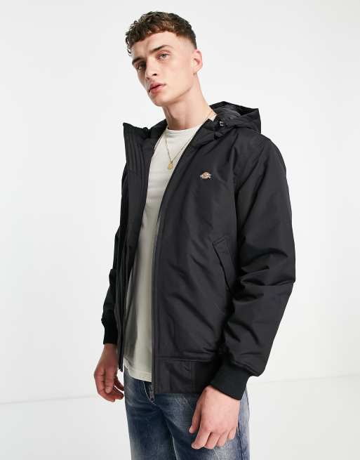 Dickies black hooded online jacket