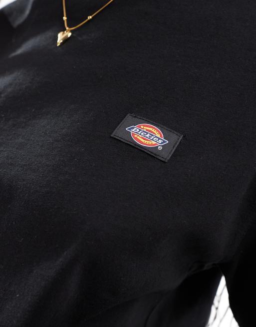 Dickies oakport boxy t-shirt in black, 3 of 4
