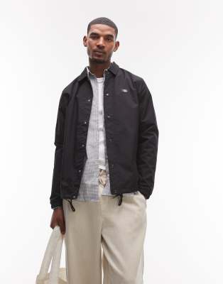 Dickies oakport coach jacket in black