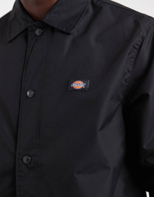 Dickies Oakport coach jacket in black, 5 of 5