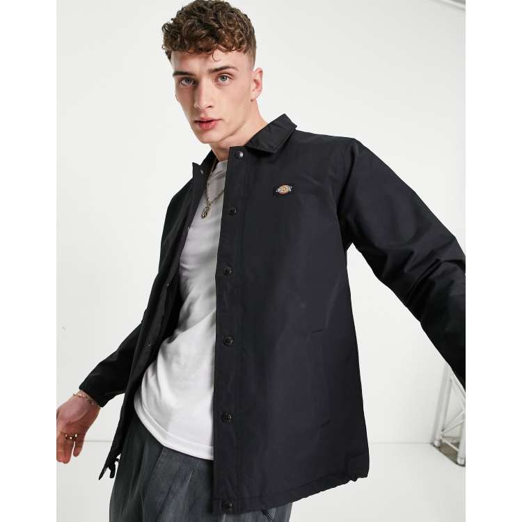 Dickies coach jacket clearance black