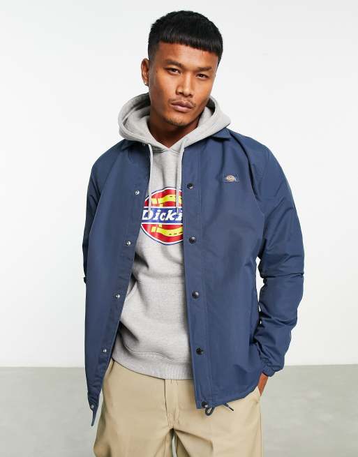 Dickies Oakport coach jacket in blue | ASOS