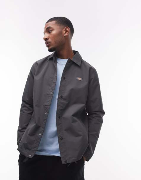 odé Light Grey Coach Jacket – Odé clothing