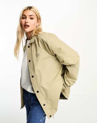 Dickies Oakport coach jacket in khaki