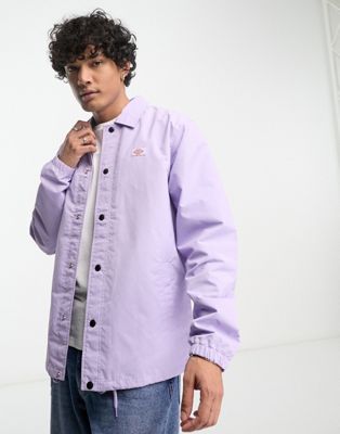 Dickies oakport coach jacket in lilac - ASOS Price Checker
