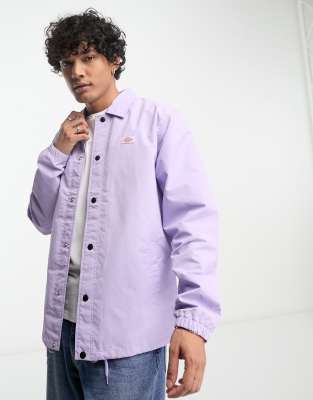Dickies Oakport Nylon Coach Jacket In Purple