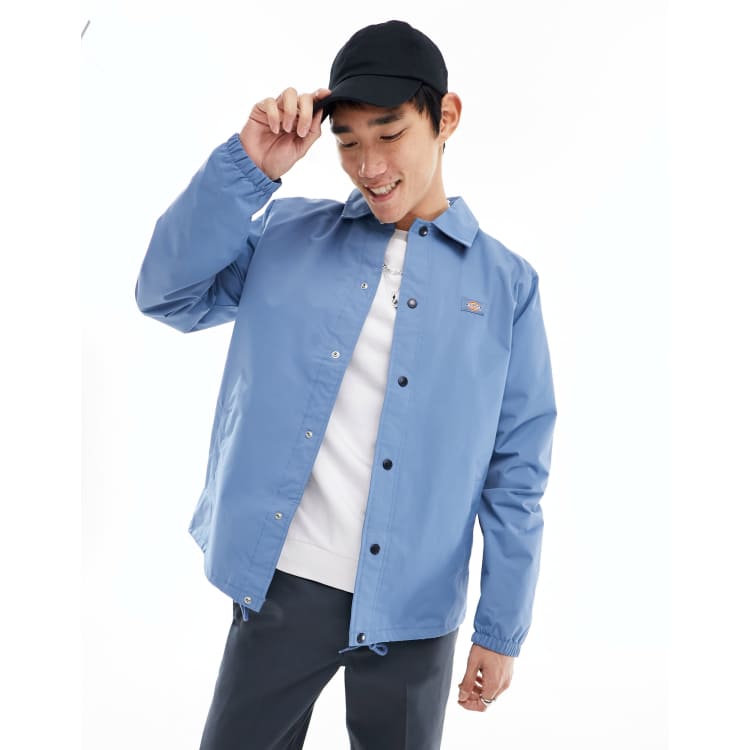 Light blue shop coach jacket