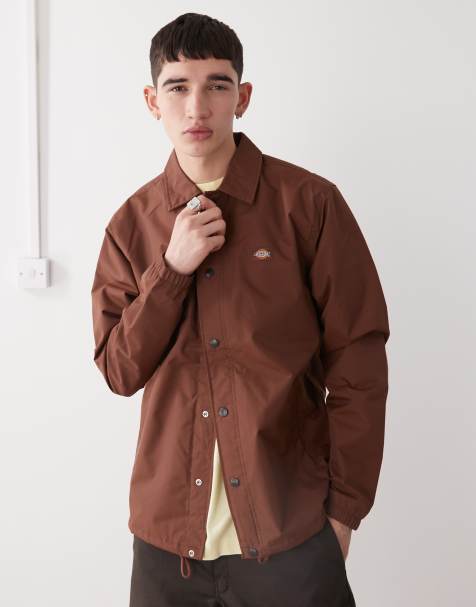 Dickies - Oakport - Coachjack in cappuccino bruin - view 1