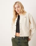 [Dickies] Dickies Oakport cropped coach jacket in off white L Off white