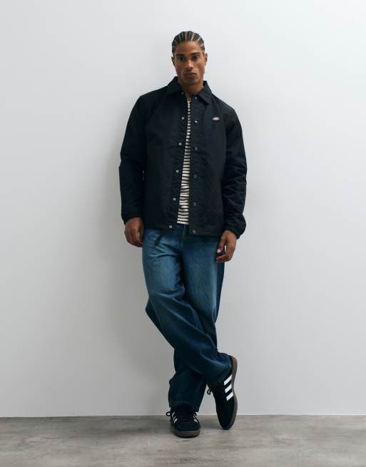Dickies – Oakport – Czarna kurtka trenerska, 3 z 5