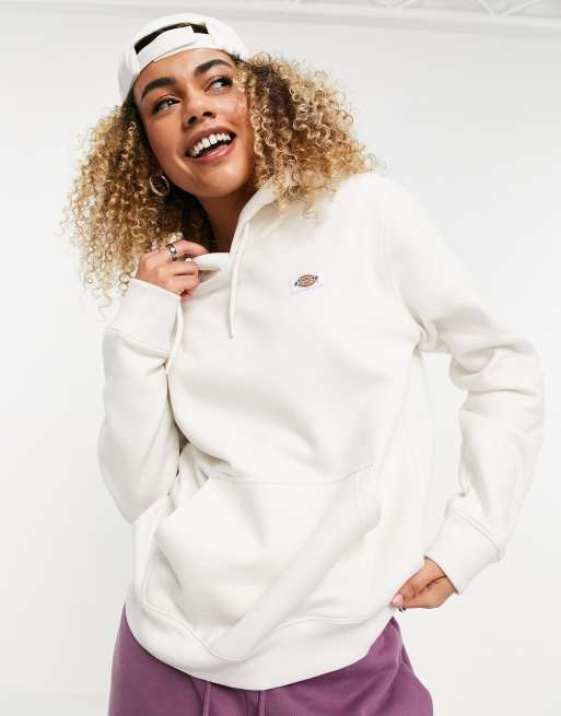 Dickies - Oakport - Felpa con cappuccio color crema