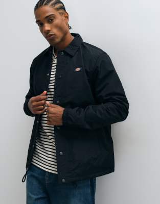 Dickies Unisex Nero Giacca Oakport Coach - Immagine 3