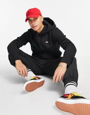 Dickies Chest Hit Logo Hoodie In Blue
