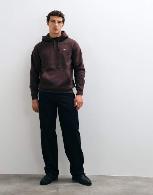 Dickies Oakport hoodie in chocoladebruin, 3 van 5