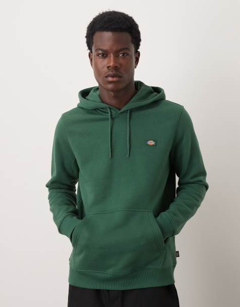 Dickies Oakport hoodie in dark green - view 1
