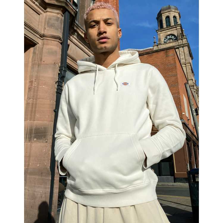 Dickies Oakport Hoodie in Off White