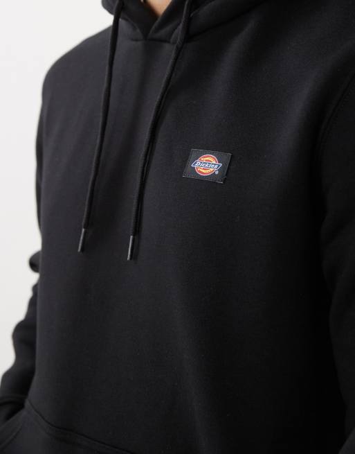 Dickies - Oakport - Hoodie met klein logo in zwart, 4 van 4