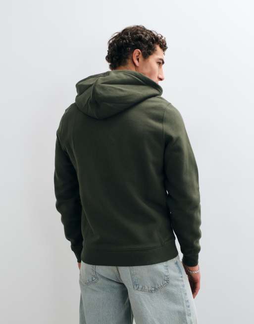 Dickies Oakport huvtröja med dragkedja i khaki, 5 av 5