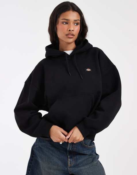 Dickies – Oakport – Kapuzenpullover in Schwarz - view 1