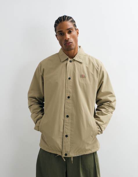 Dickies oakport coach jacket in khaki