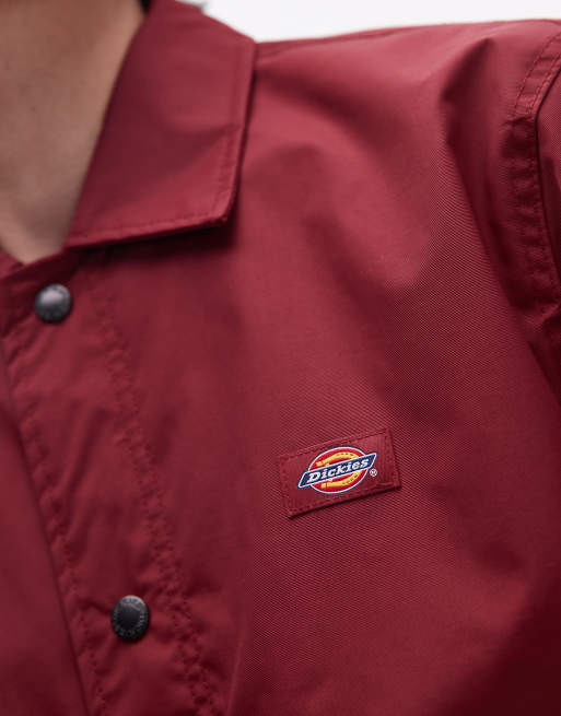 Dickies – Oakport – Mörkröd coach-jacka, 5 av 5