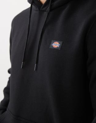 Sudadera negra con capucha y logo pequeño Oakport de Dickies