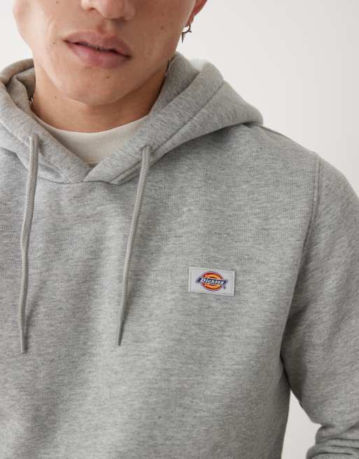 Dickies oakport small logo hoodie in gray ASOS