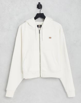 Pull à Capuche Zippé Victoria's Secret, Crème, Taille M, Femme, Occasion