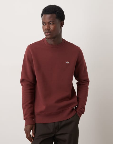 Dickies - Oakport - Sweat - Marron moyen - view 1