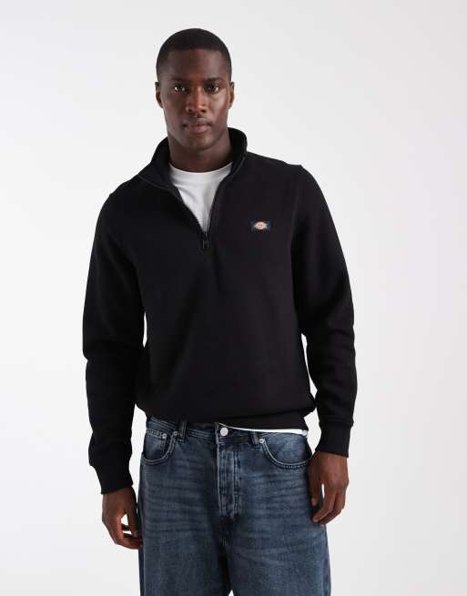 Dickies - Oakport - Sweat-shirt zippé 1/4 - Noir, 2 de 5