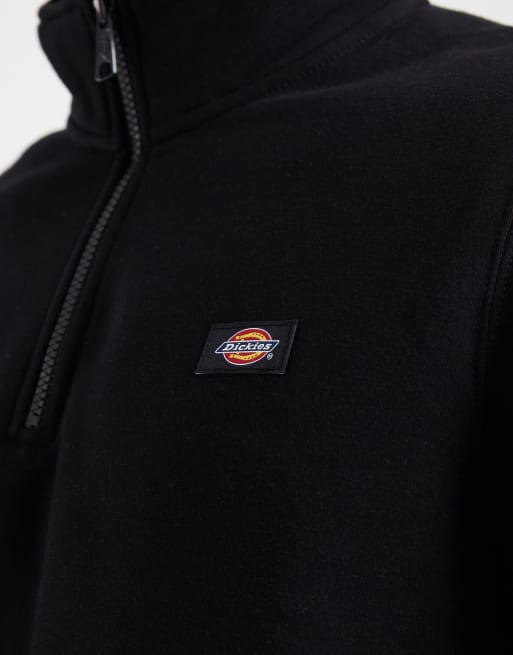 Dickies - Oakport - Sweat-shirt zippé 1/4 - Noir, 4 de 5
