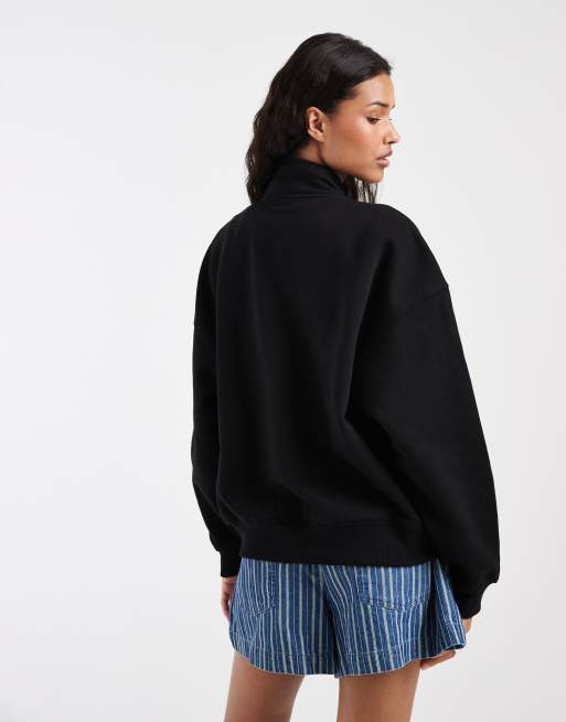 Dickies - Oakport - Sweat zippé 1/4 - Noir, 4 de 4