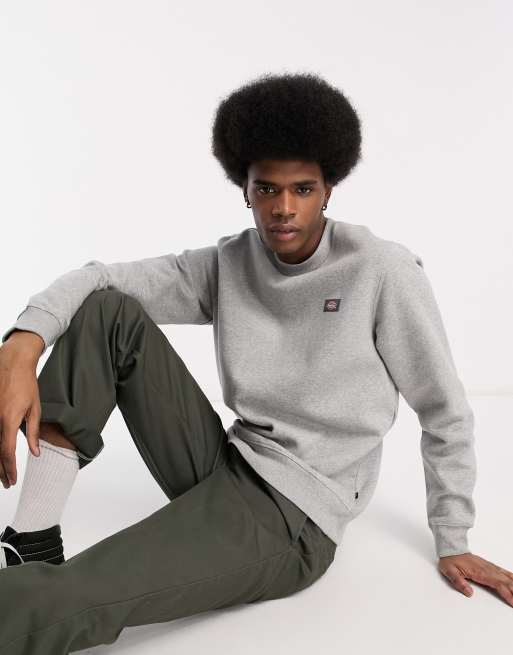 Dickies - Oakport - Sweatshirt in gemêleerd grijs
