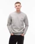 [Dickies] Dickies Oakport sweatshirt in grey marl L HEATHER GREY