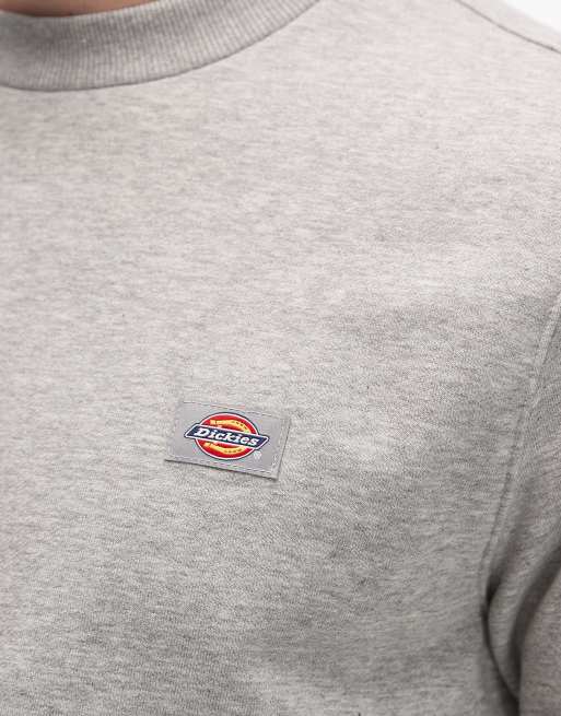 Dickies Oakport sweatshirt in grey marl, 5 of 5