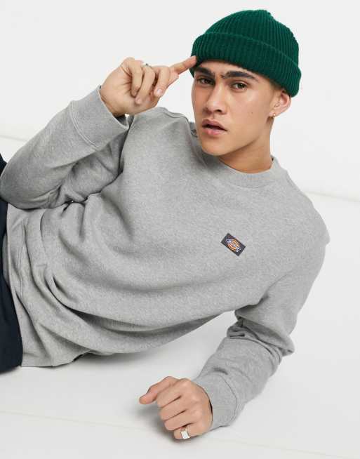 Dickies Oakport sweatshirt in grey | ASOS