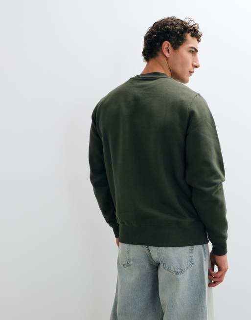 Dickies Oakport sweatshirt in khaki, 5 of 5