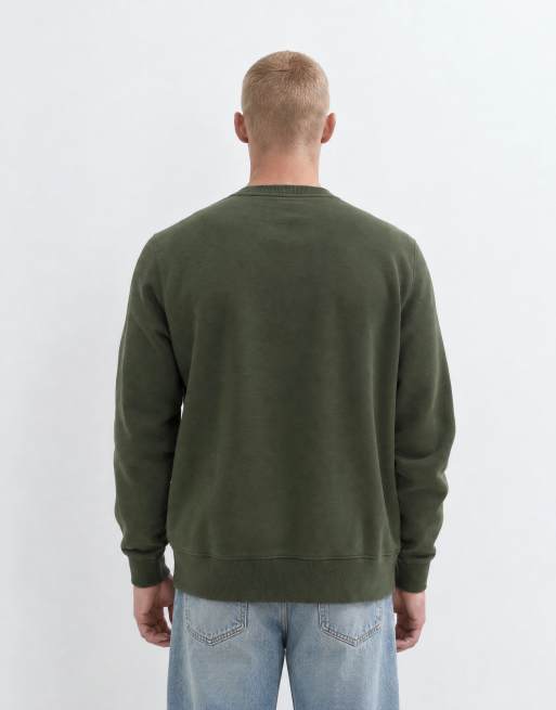 Dickies Oakport Sweatshirt in Khaki, 9 von 9