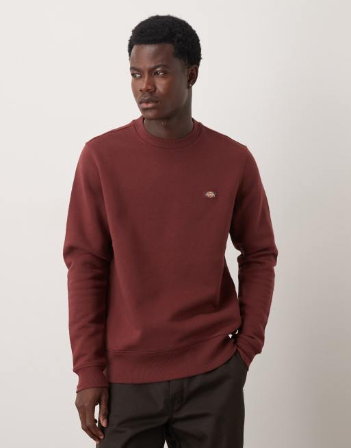 Dickies – Oakport – Sweatshirt in Mittelbraun