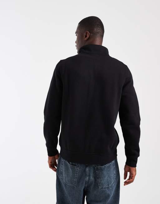 Dickies – Oakport – Sweatshirt in Schwarz mit 1/4-Reißverschluss, 5 von 5