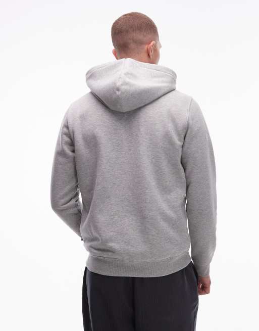 Dickies – Oakport – Szara melanżowa bluza z kapturem z małym logo, 3 z 5