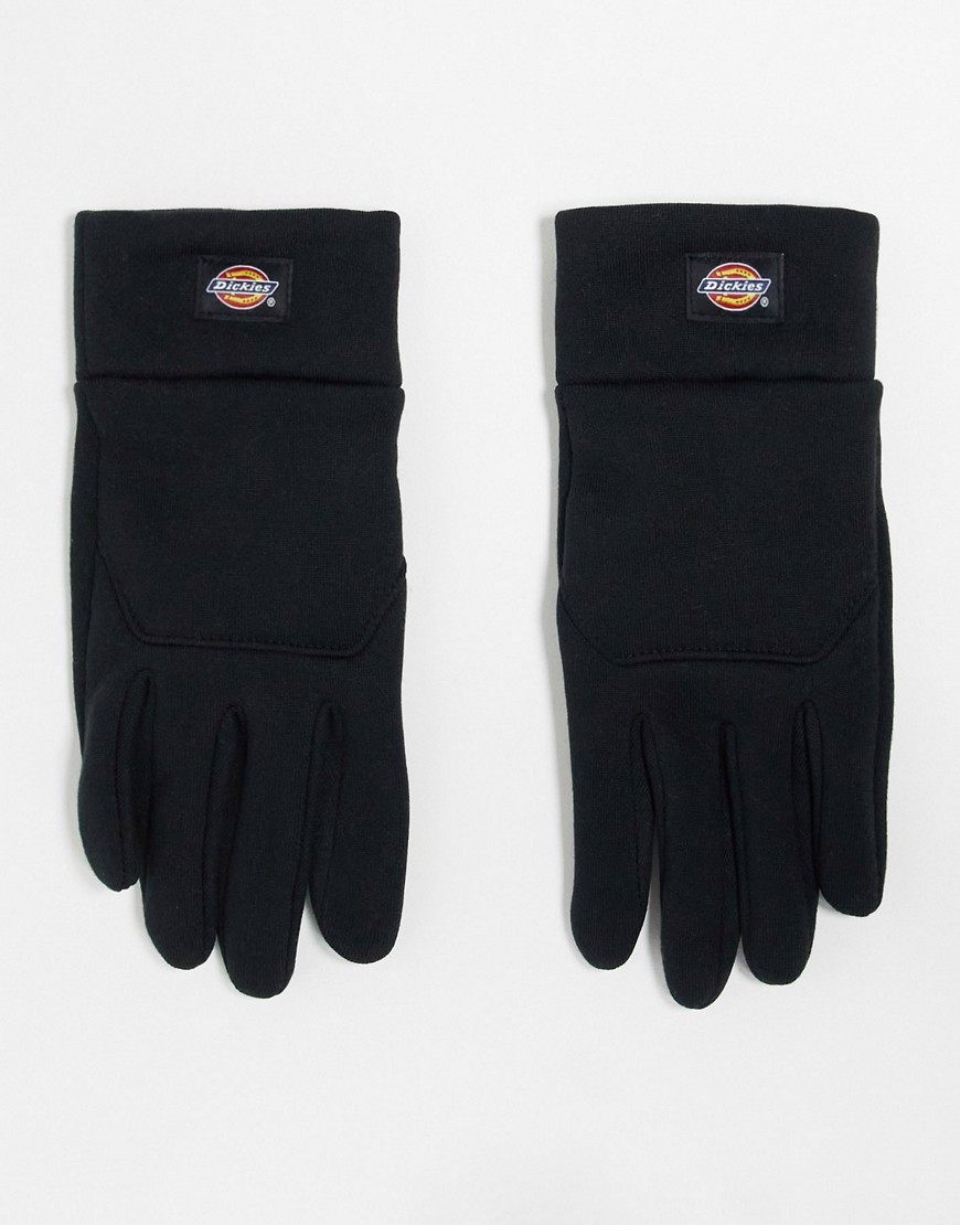 Dickies oakport touch gloves in black