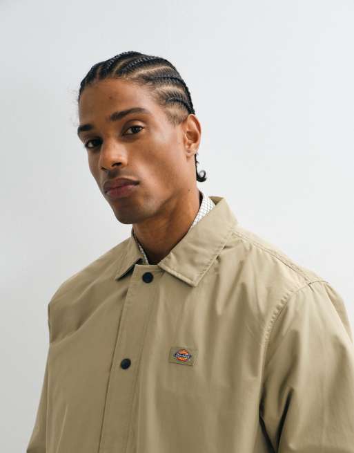 Dickies – Oakport – Trainingsjacke in Khaki, 3 von 5